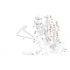 Stihl  Wałek noża kompl. 6170 700 3510